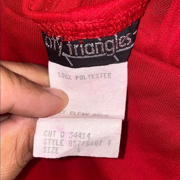 City Triangles Small Red Ruched Ruffled High Low Dress - Picture 2 of 9